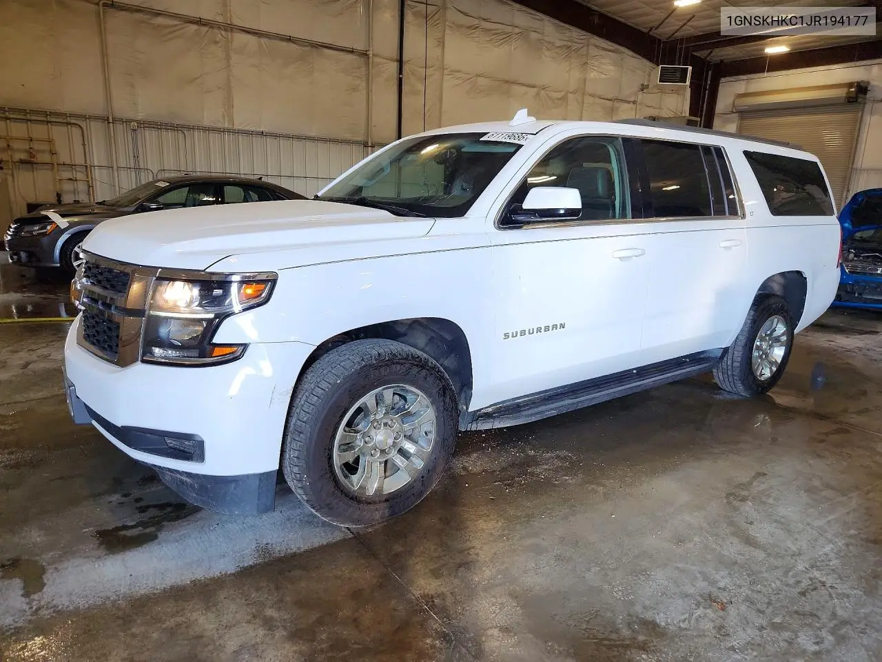 2018 Chevrolet Suburban K1500 Lt VIN: 1GNSKHKC1JR194177 Lot: 61119686