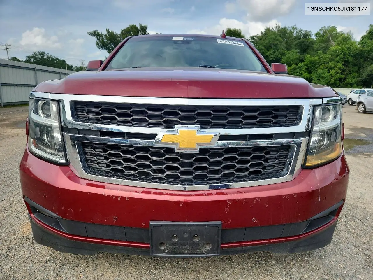 2018 Chevrolet Suburban C1500 Lt VIN: 1GNSCHKC6JR181177 Lot: 61532806