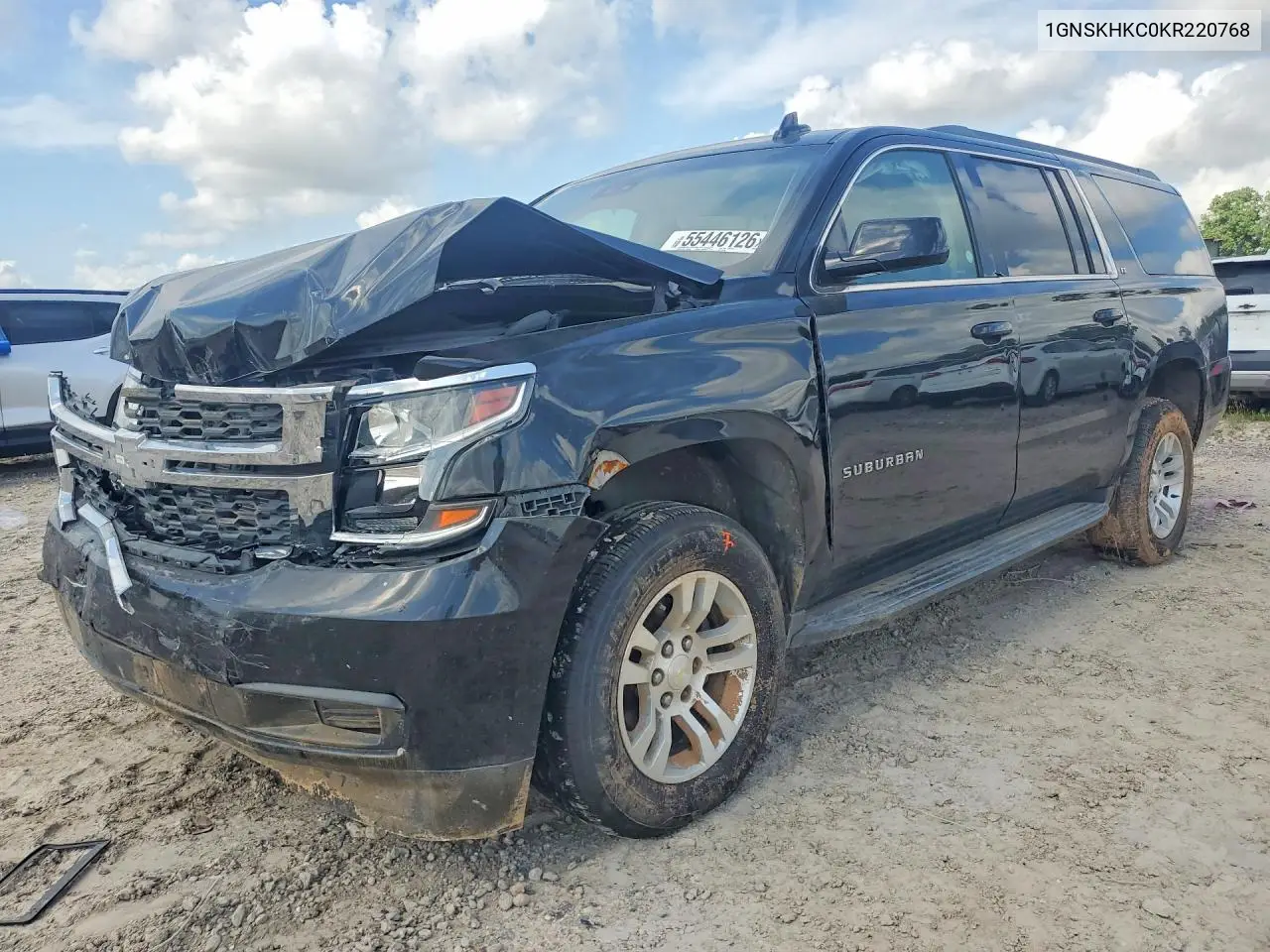 1GNSKHKC0KR220768 2019 Chevrolet Suburban K1500 Lt