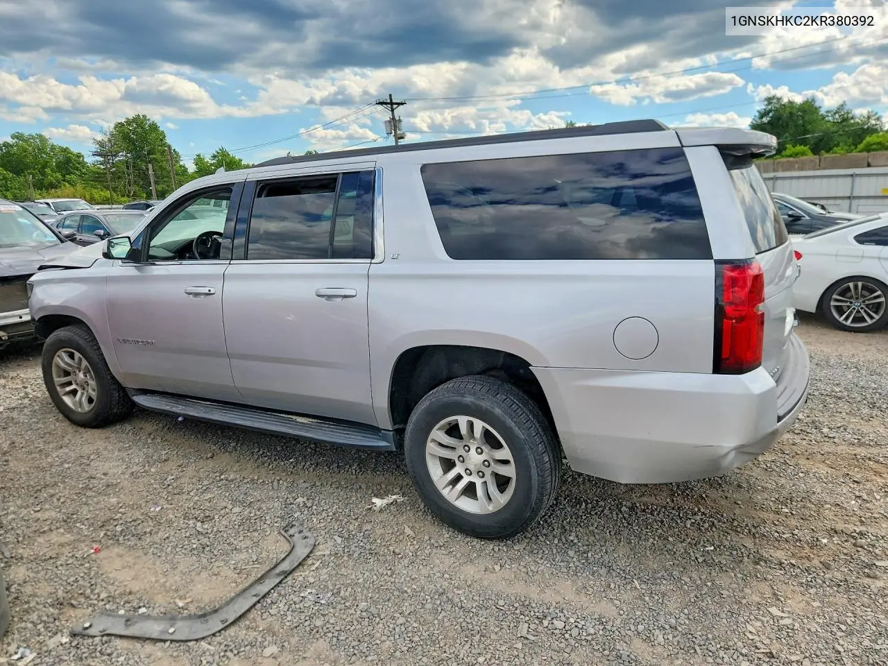 2019 Chevrolet Suburban K1500 Lt VIN: 1GNSKHKC2KR380392 Lot: 57854656
