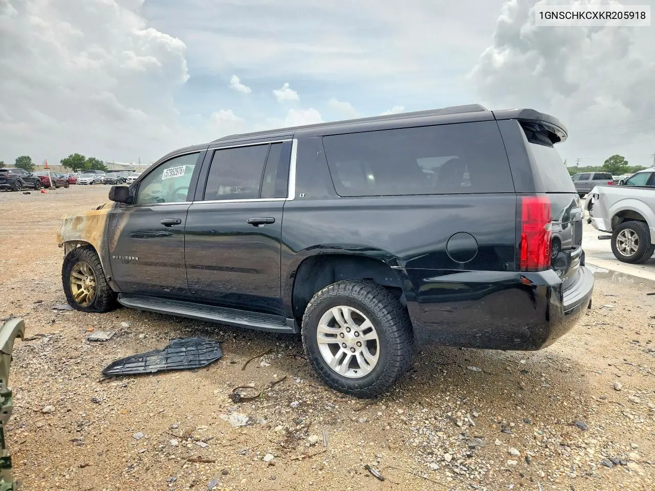 2019 Chevrolet Suburban C1500 Lt VIN: 1GNSCHKCXKR205918 Lot: 57952976