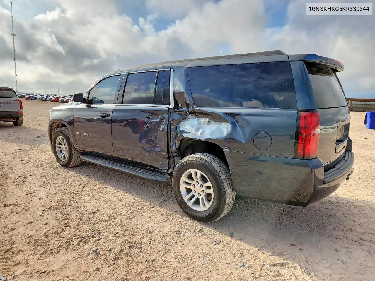 2019 Chevrolet Suburban K1500 Lt VIN: 1GNSKHKC5KR330344 Lot: 61055196