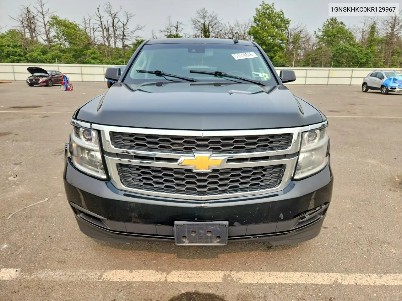 2019 Chevrolet Suburban K1500 Lt VIN: 1GNSKHKC0KR129967 Lot: 61510646