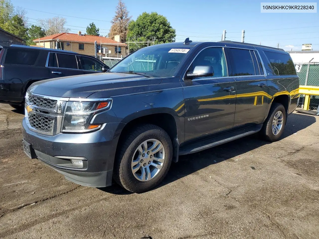 2019 Chevrolet Suburban K1500 Lt VIN: 1GNSKHKC9KR228240 Lot: 61549746
