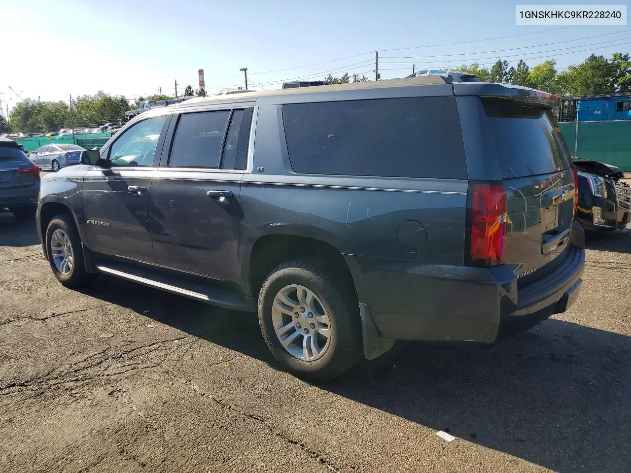 2019 Chevrolet Suburban K1500 Lt VIN: 1GNSKHKC9KR228240 Lot: 61549746