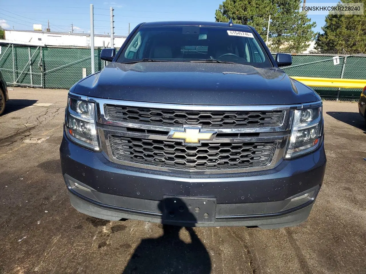 2019 Chevrolet Suburban K1500 Lt VIN: 1GNSKHKC9KR228240 Lot: 61549746