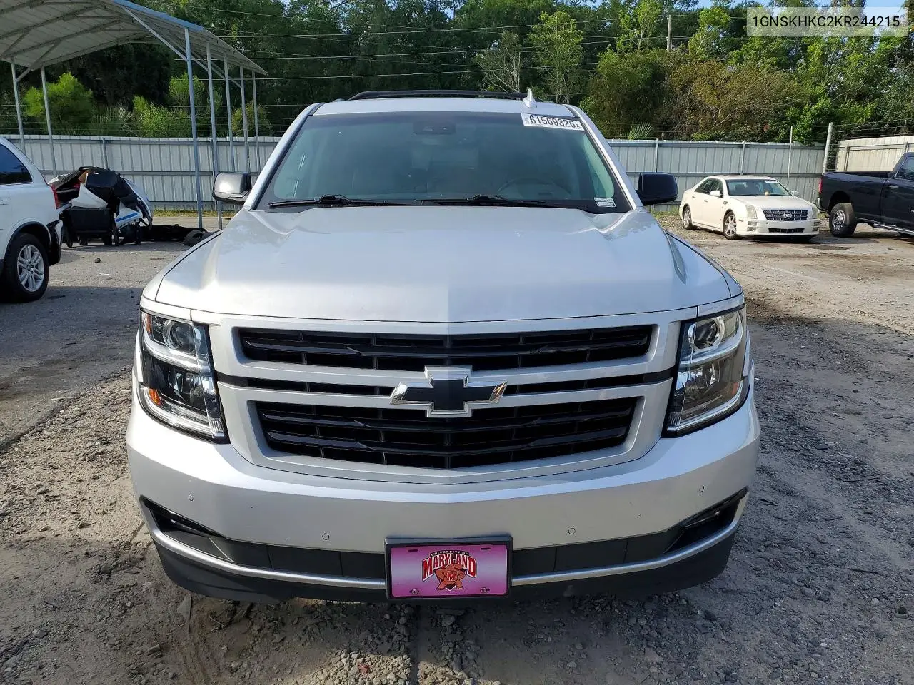 1GNSKHKC2KR244215 2019 Chevrolet Suburban K1500 Lt