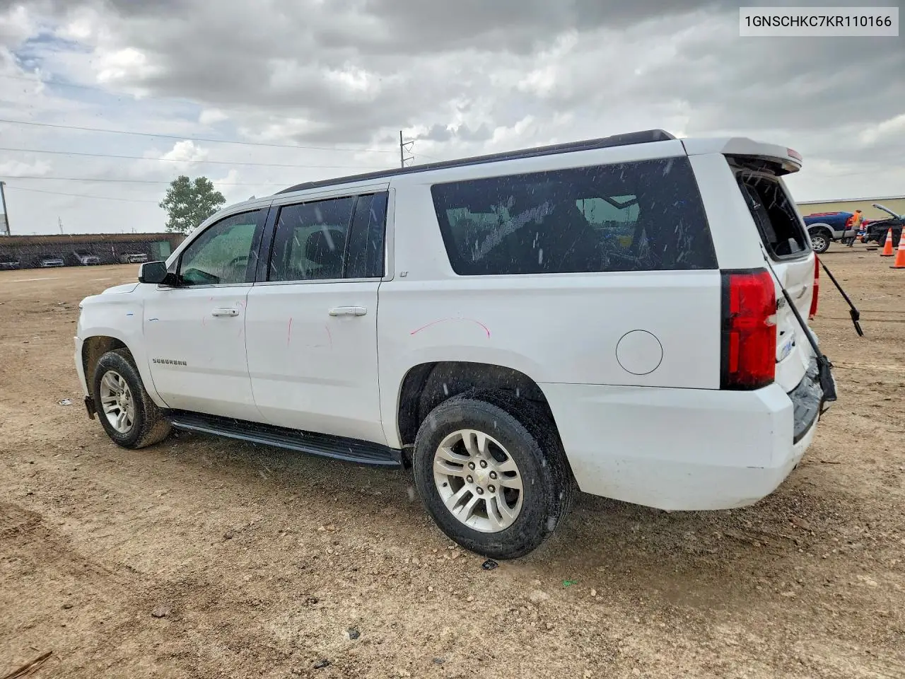 2019 Chevrolet Suburban C1500 Lt VIN: 1GNSCHKC7KR110166 Lot: 61615786