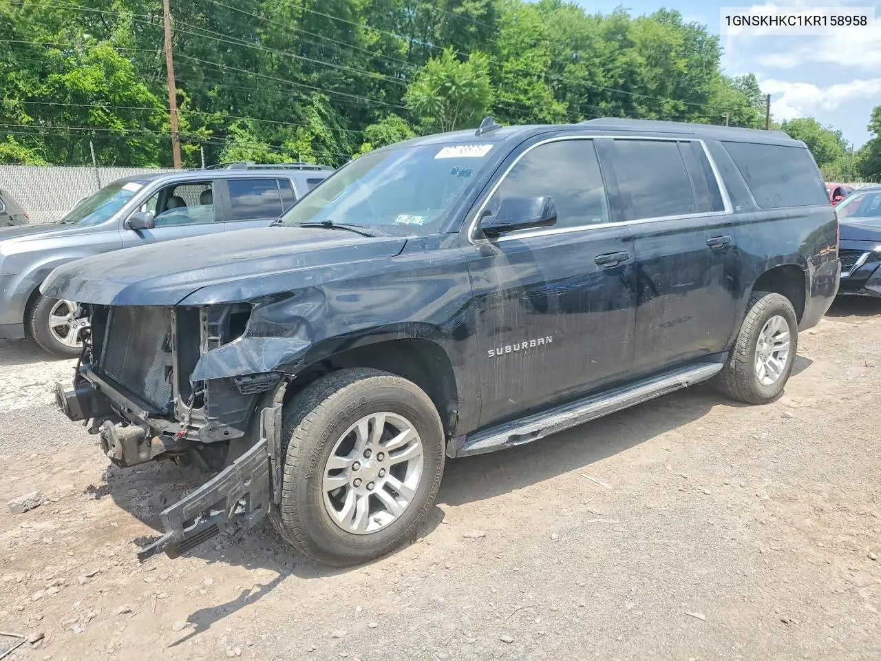 2019 Chevrolet Suburban K1500 Lt VIN: 1GNSKHKC1KR158958 Lot: 62168876