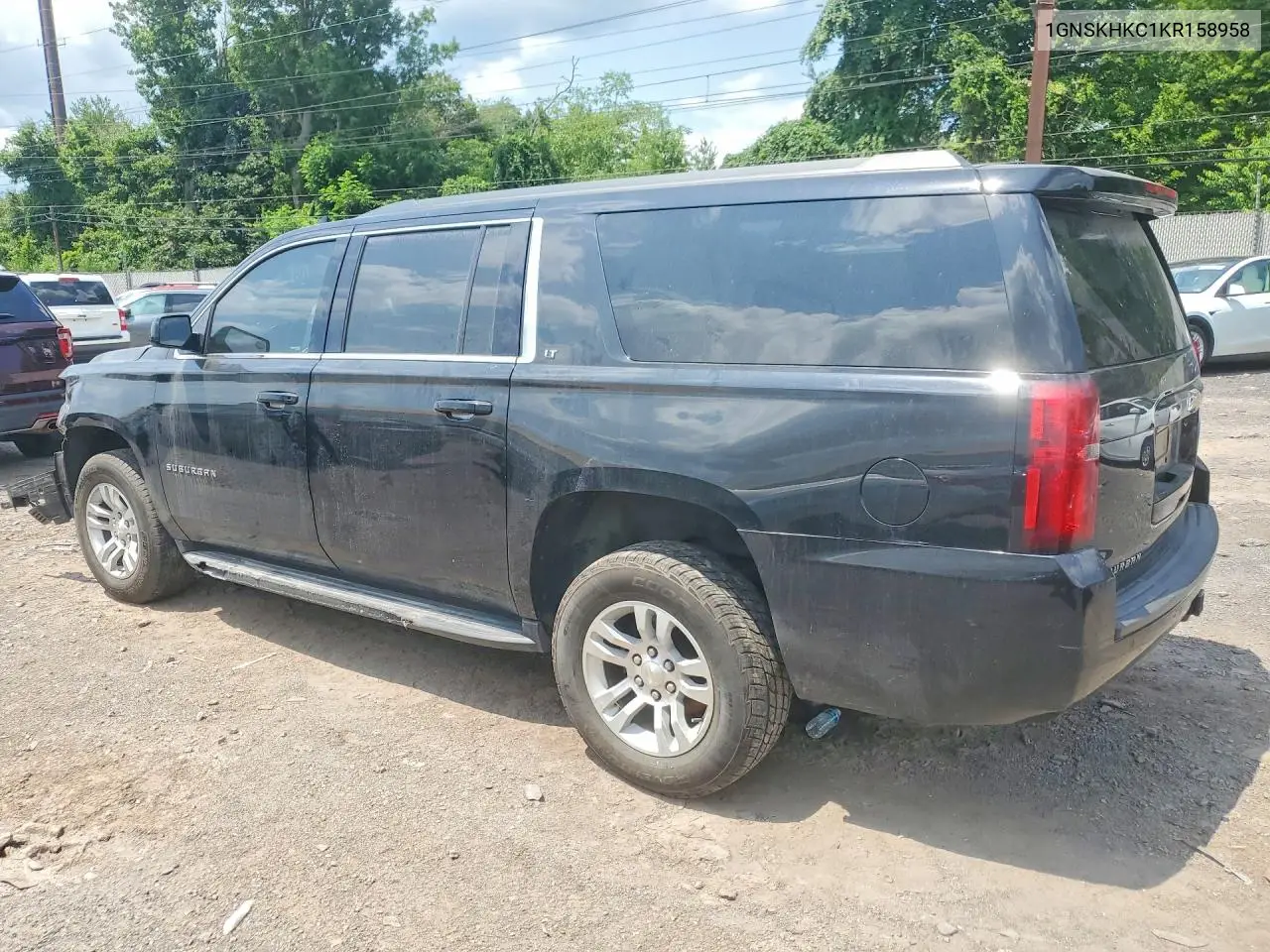2019 Chevrolet Suburban K1500 Lt VIN: 1GNSKHKC1KR158958 Lot: 62168876