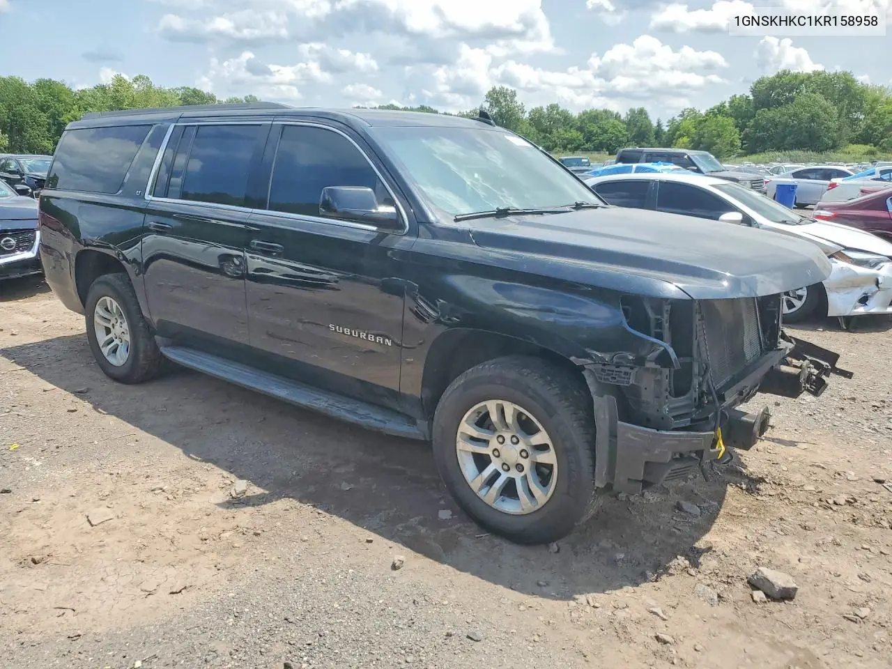 2019 Chevrolet Suburban K1500 Lt VIN: 1GNSKHKC1KR158958 Lot: 62168876
