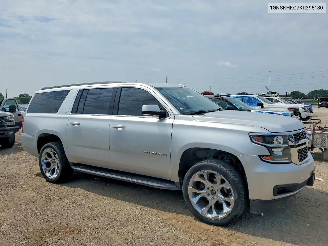 2019 Chevrolet Suburban K1500 Lt VIN: 1GNSKHKC7KR395180 Lot: 62318606