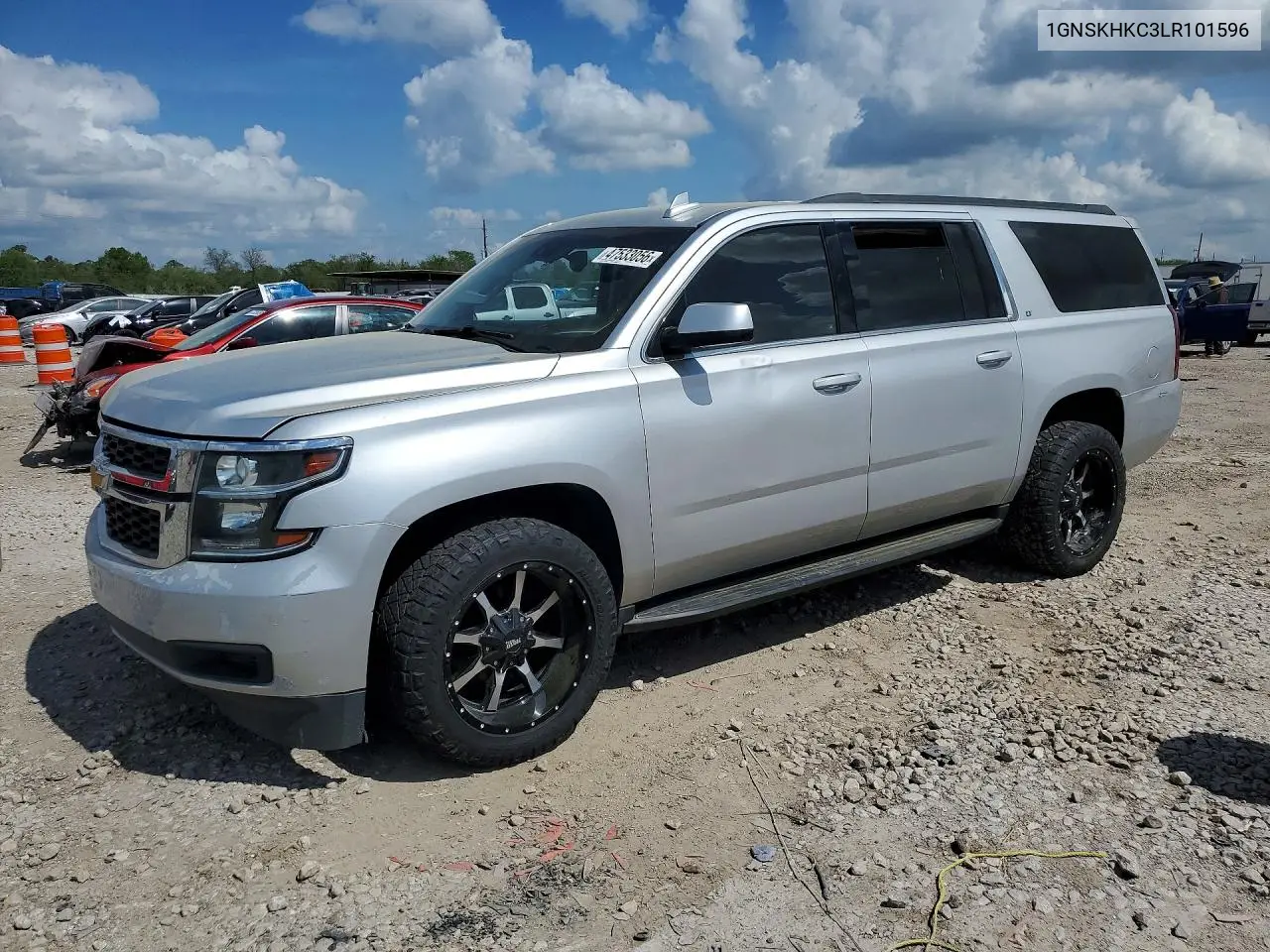 1GNSKHKC3LR101596 2020 Chevrolet Suburban K1500 Lt