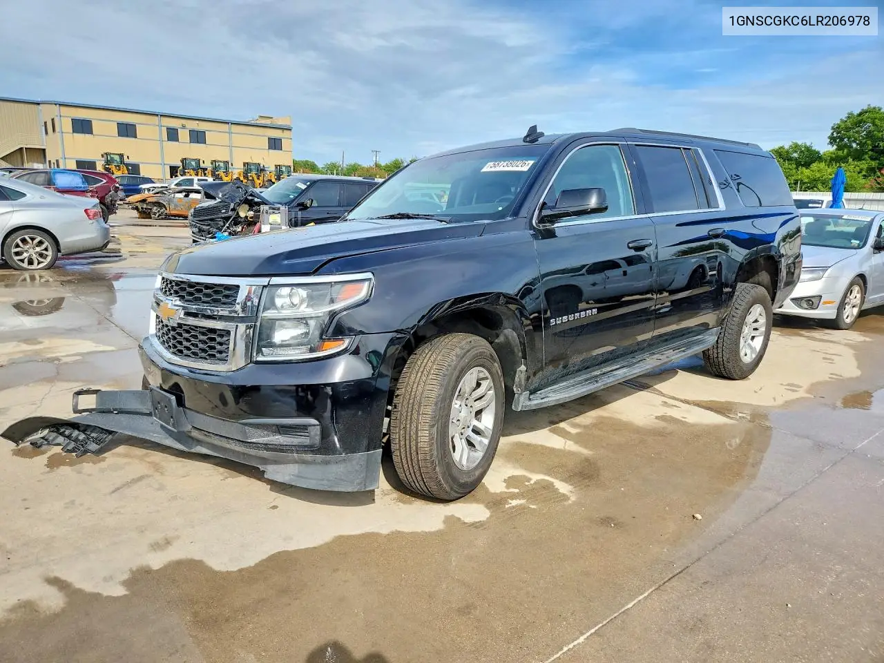 2020 Chevrolet Suburban C1500 Ls VIN: 1GNSCGKC6LR206978 Lot: 58738026