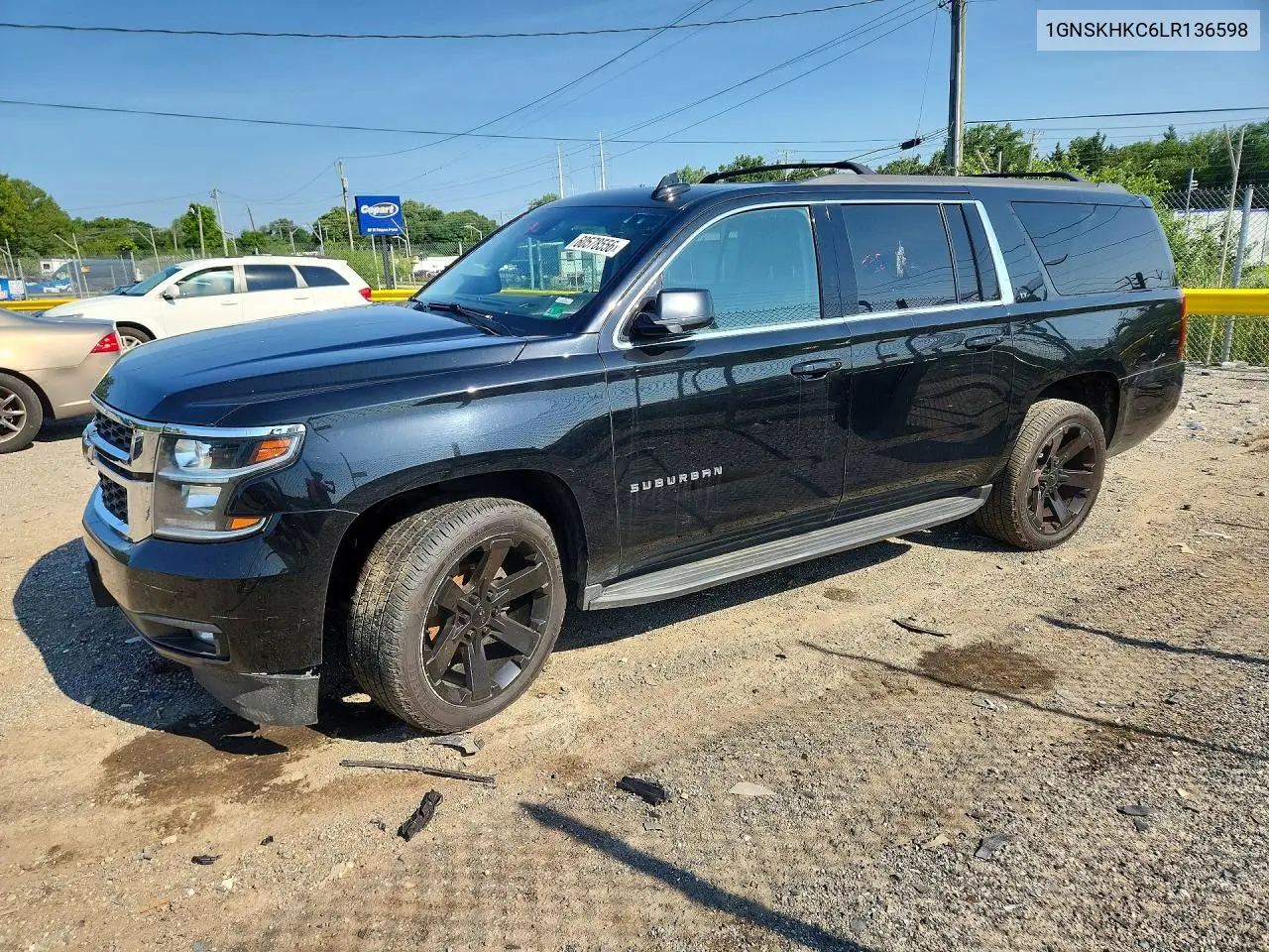 2020 Chevrolet Suburban K1500 Lt VIN: 1GNSKHKC6LR136598 Lot: 60578556