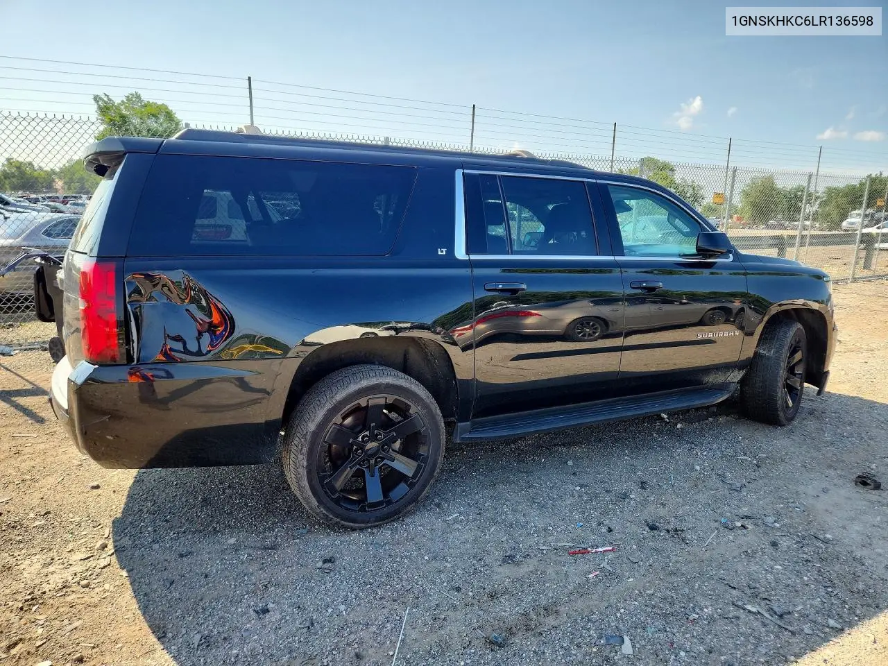 2020 Chevrolet Suburban K1500 Lt VIN: 1GNSKHKC6LR136598 Lot: 60578556
