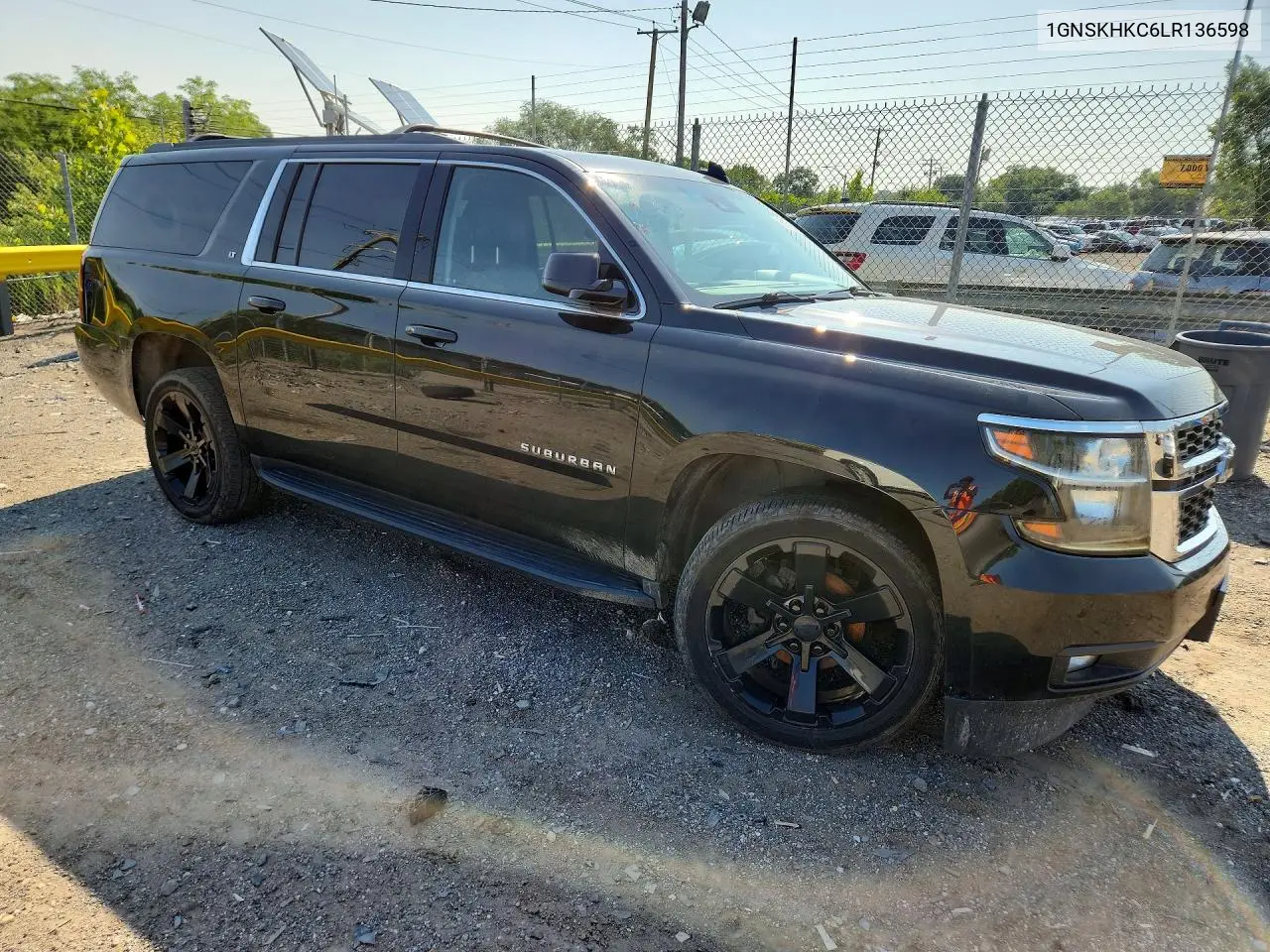 2020 Chevrolet Suburban K1500 Lt VIN: 1GNSKHKC6LR136598 Lot: 60578556