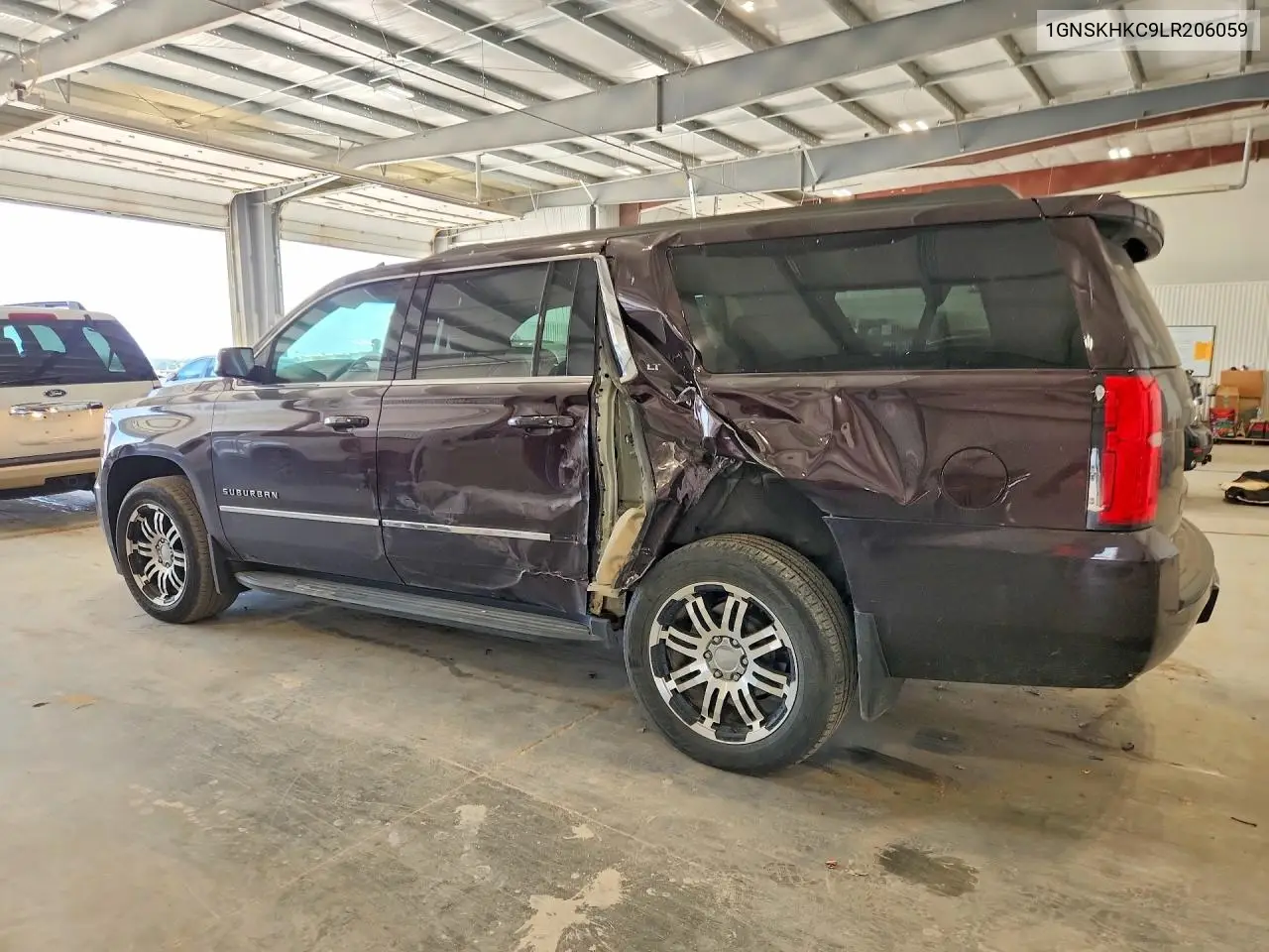 2020 Chevrolet Suburban K1500 Lt VIN: 1GNSKHKC9LR206059 Lot: 61030206