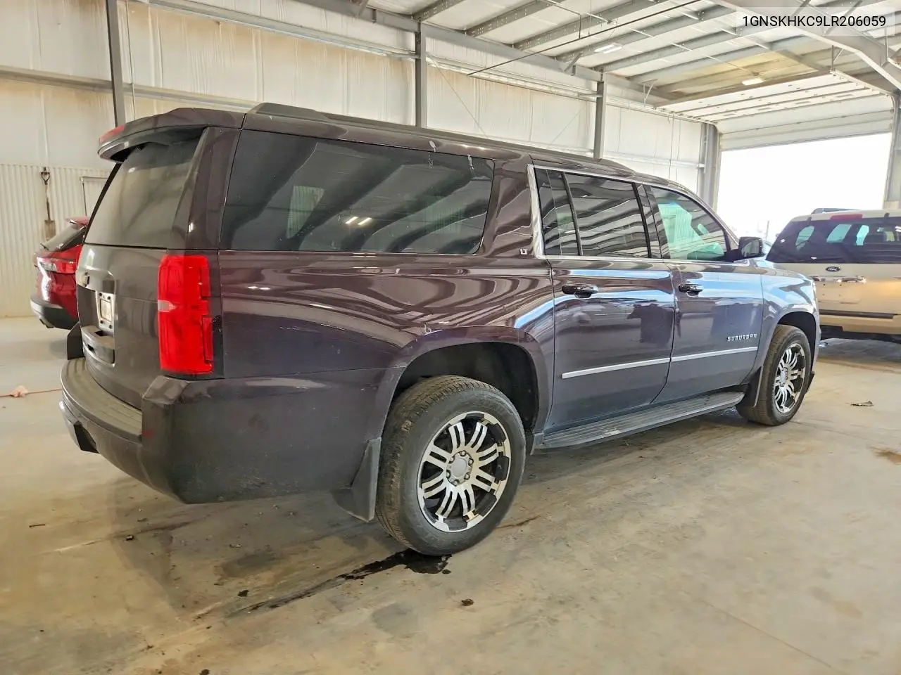 2020 Chevrolet Suburban K1500 Lt VIN: 1GNSKHKC9LR206059 Lot: 61030206