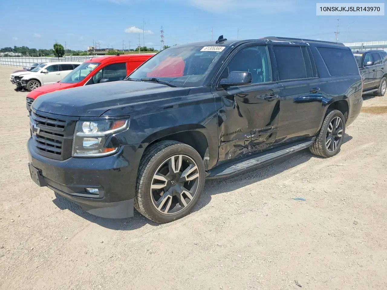 2020 Chevrolet Suburban K1500 Premier VIN: 1GNSKJKJ5LR143970 Lot: 61306366