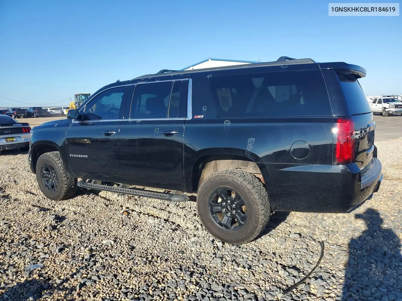 2020 Chevrolet Suburban K1500 Lt VIN: 1GNSKHKC8LR184619 Lot: 61316996