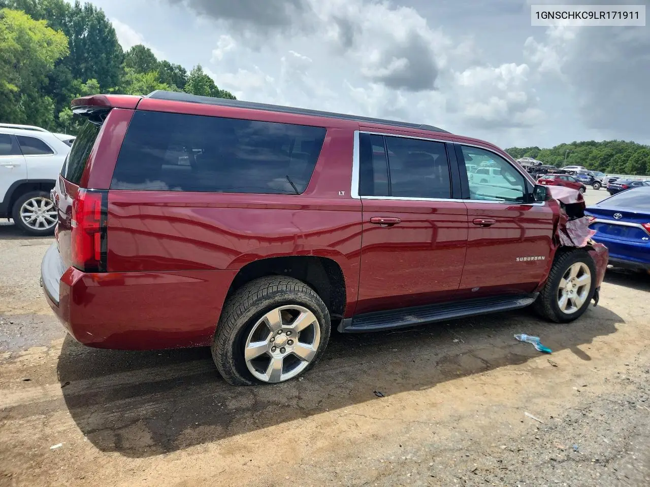 2020 Chevrolet Suburban C1500 Lt VIN: 1GNSCHKC9LR171911 Lot: 61331356