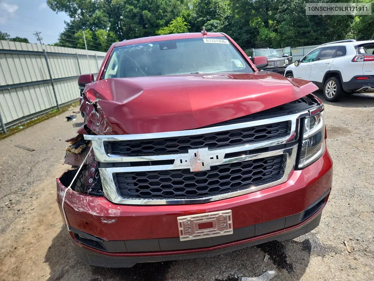 2020 Chevrolet Suburban C1500 Lt VIN: 1GNSCHKC9LR171911 Lot: 61331356