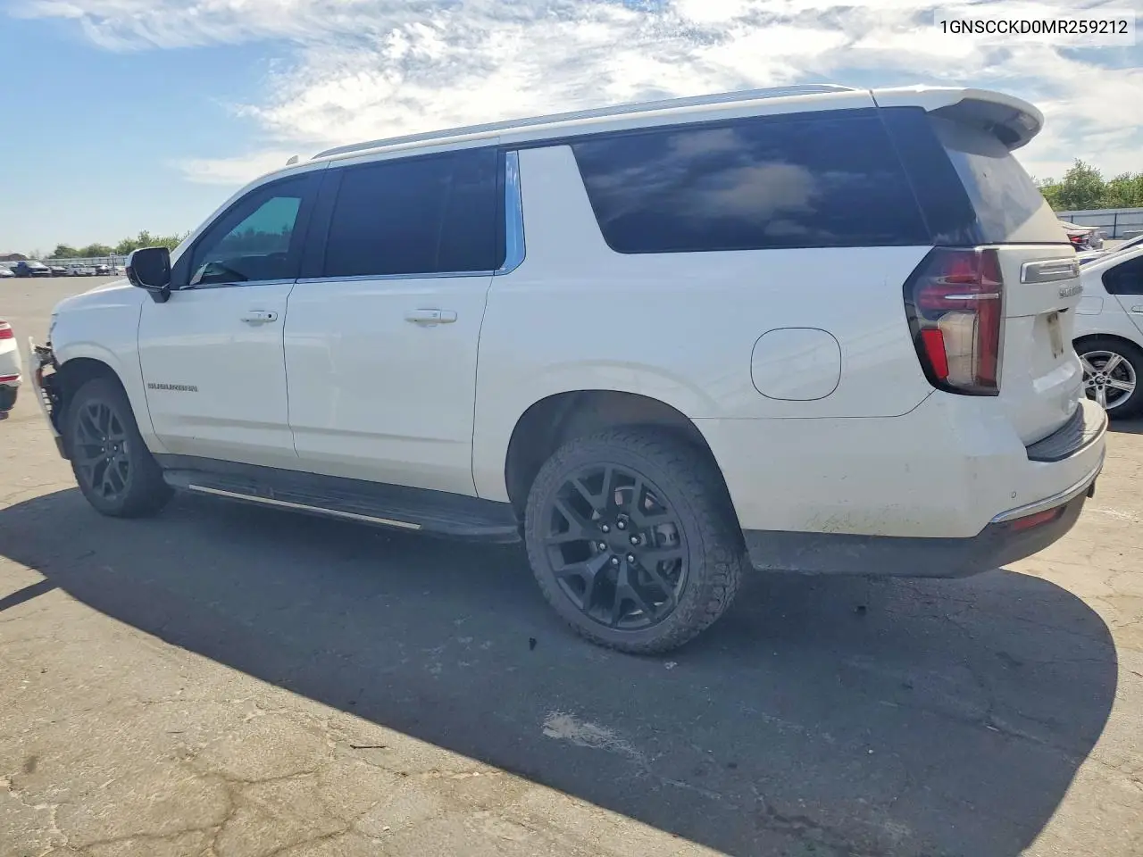 2021 Chevrolet Suburban C1500 Lt VIN: 1GNSCCKD0MR259212 Lot: 60020976
