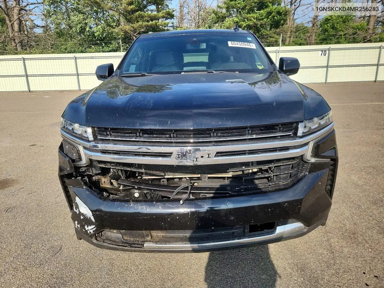 2021 Chevrolet Suburban K1500 Lt VIN: 1GNSKCKD4MR256283 Lot: 60450946