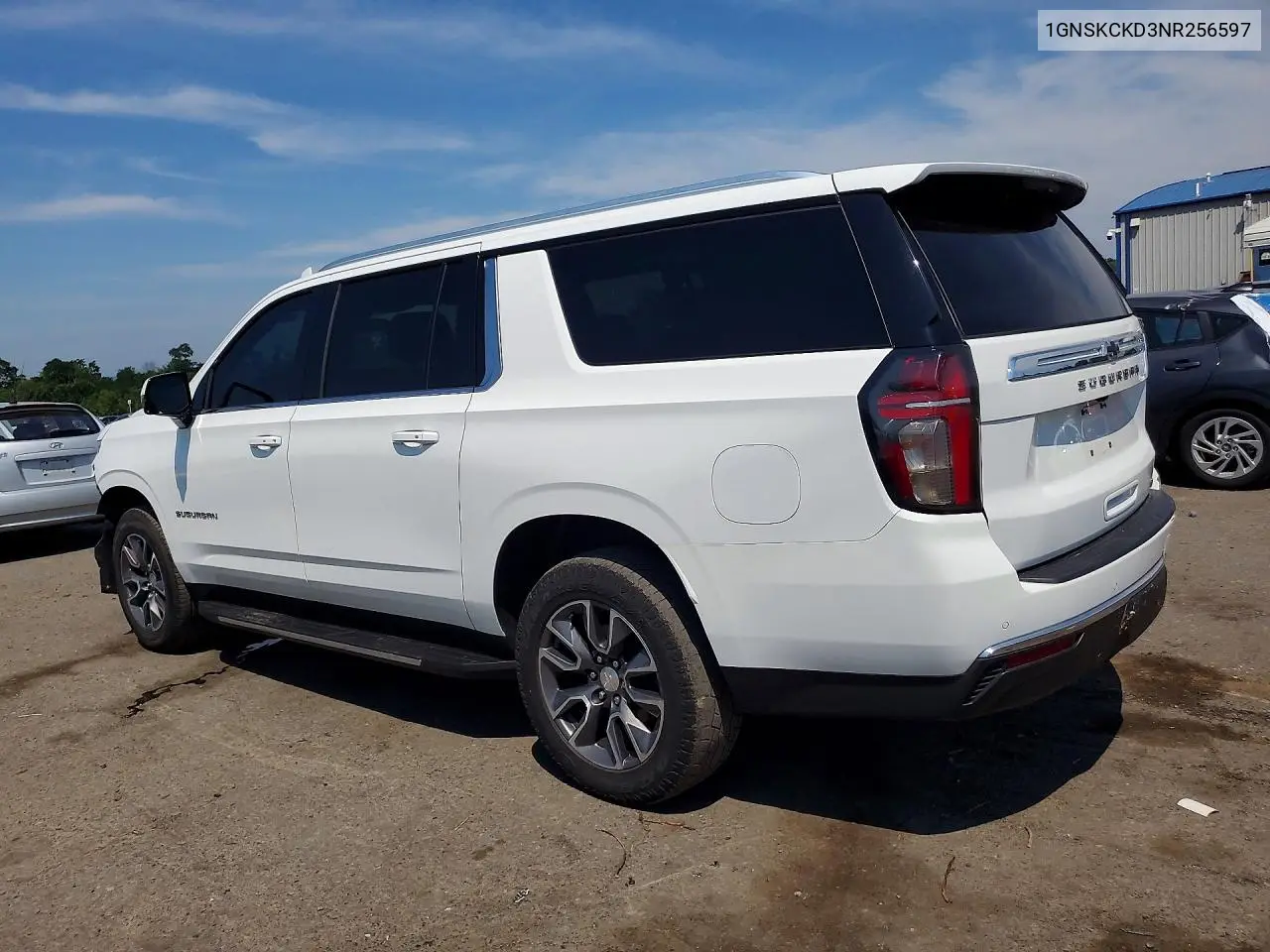 2022 Chevrolet Suburban K1500 Lt VIN: 1GNSKCKD3NR256597 Lot: 61150836
