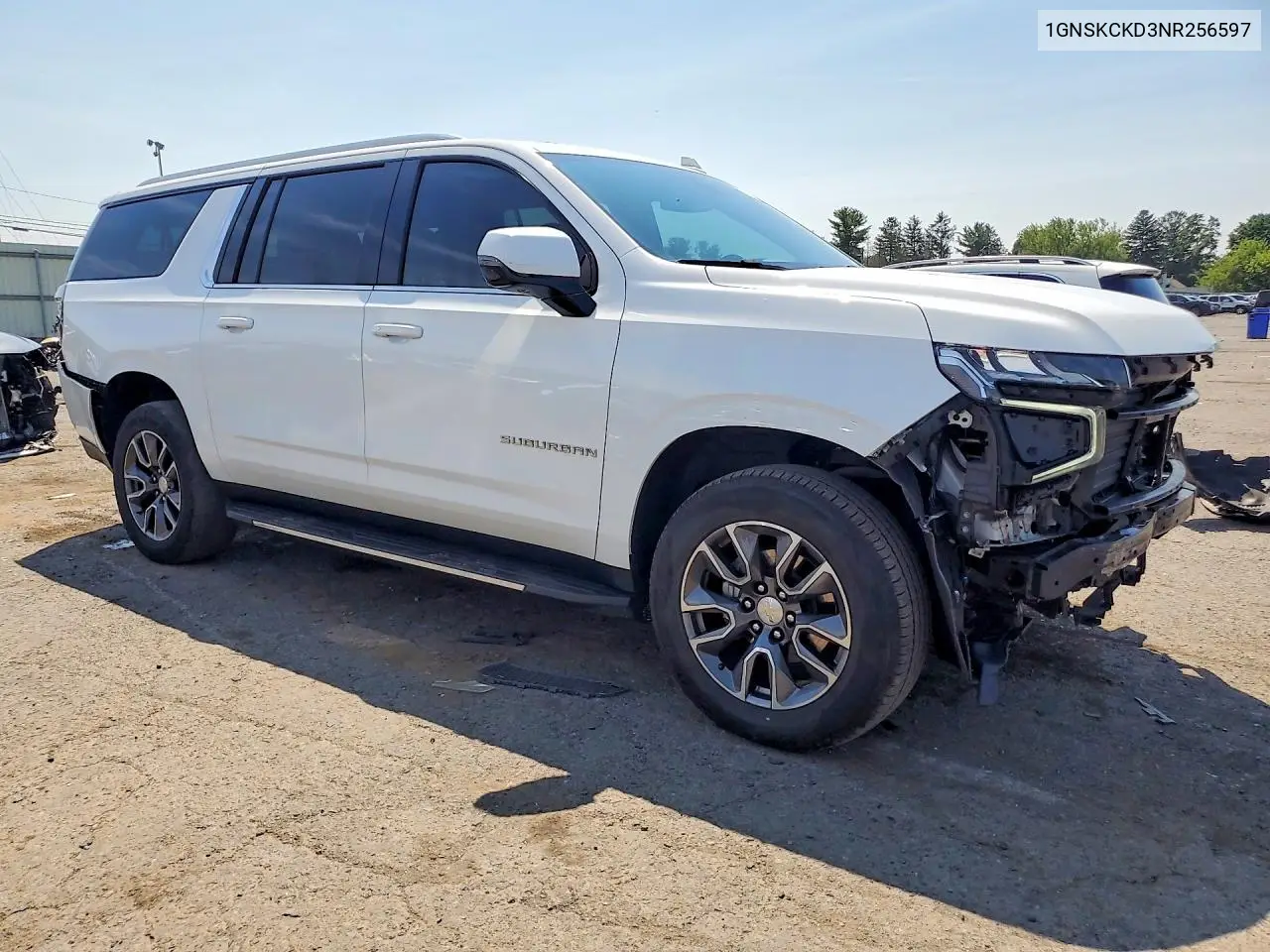 2022 Chevrolet Suburban K1500 Lt VIN: 1GNSKCKD3NR256597 Lot: 61150836