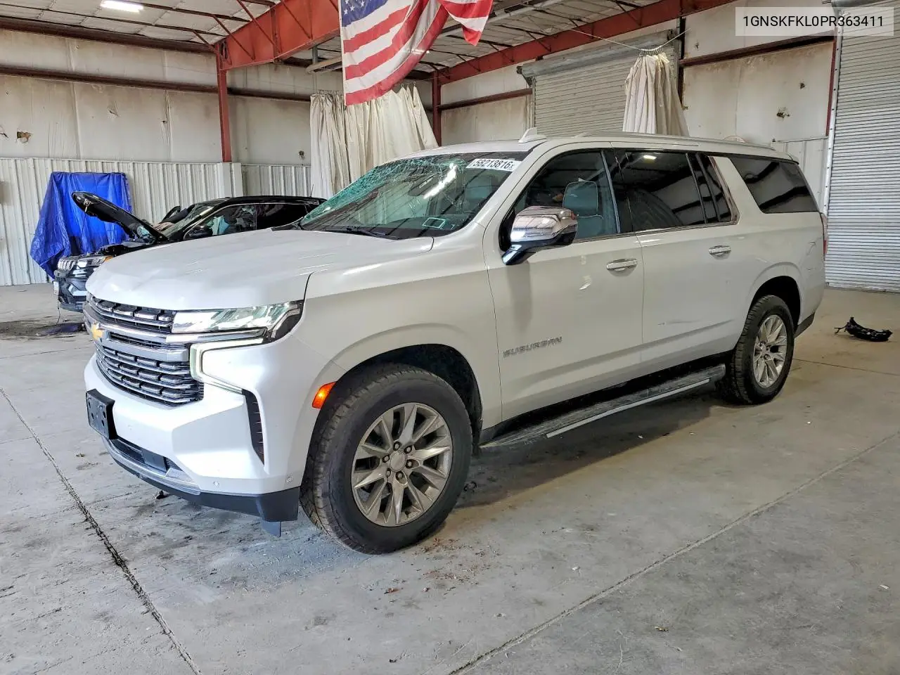 2023 Chevrolet Suburban K1500 Premier VIN: 1GNSKFKL0PR363411 Lot: 58213816