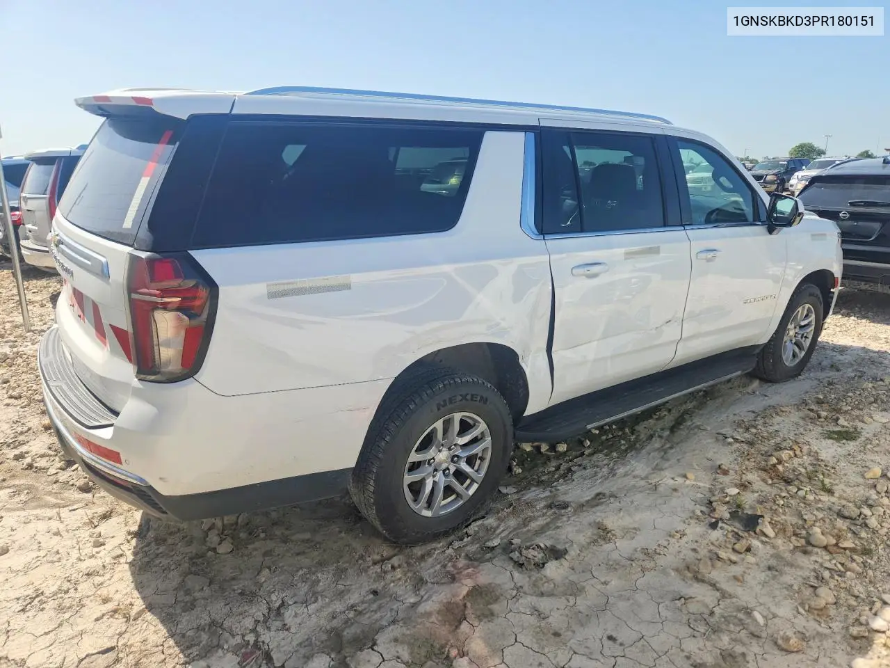 2023 Chevrolet Suburban K1500 Ls VIN: 1GNSKBKD3PR180151 Lot: 60208186