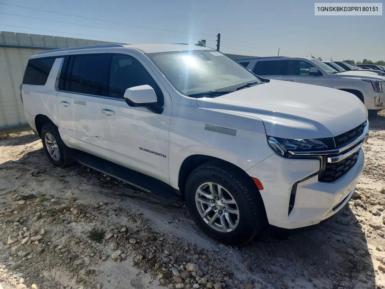 2023 Chevrolet Suburban K1500 Ls VIN: 1GNSKBKD3PR180151 Lot: 60208186