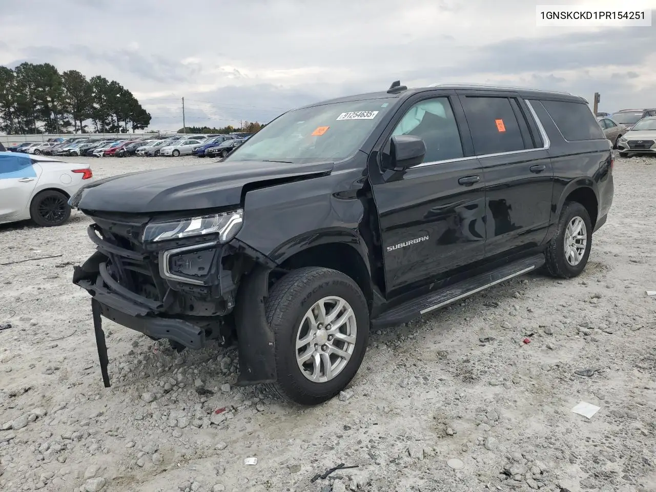 1GNSKCKD1PR154251 2023 Chevrolet Suburban K1500 Lt