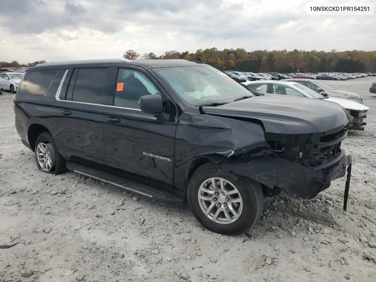 1GNSKCKD1PR154251 2023 Chevrolet Suburban K1500 Lt