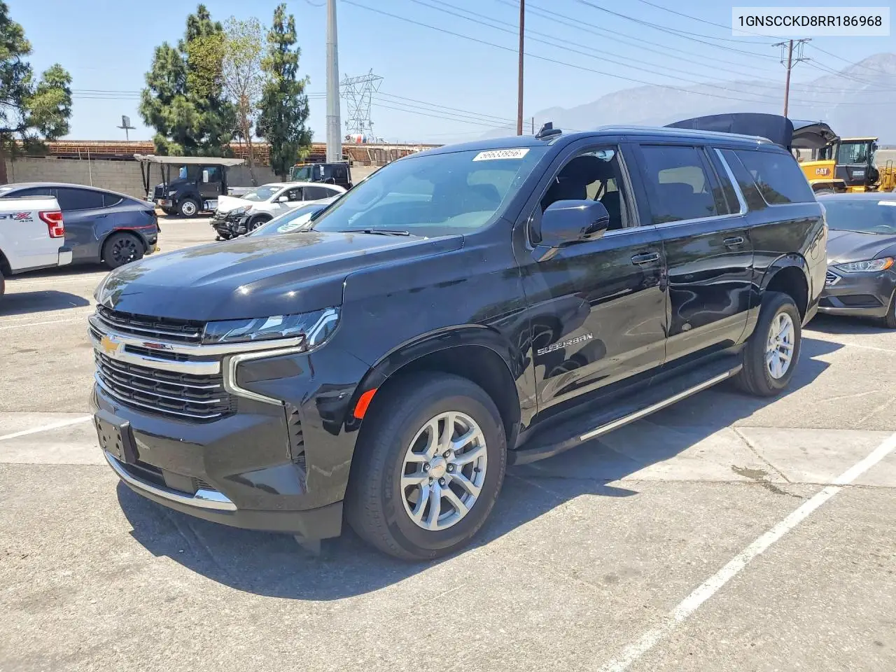 2024 Chevrolet Suburban C1500 Lt VIN: 1GNSCCKD8RR186968 Lot: 56633956