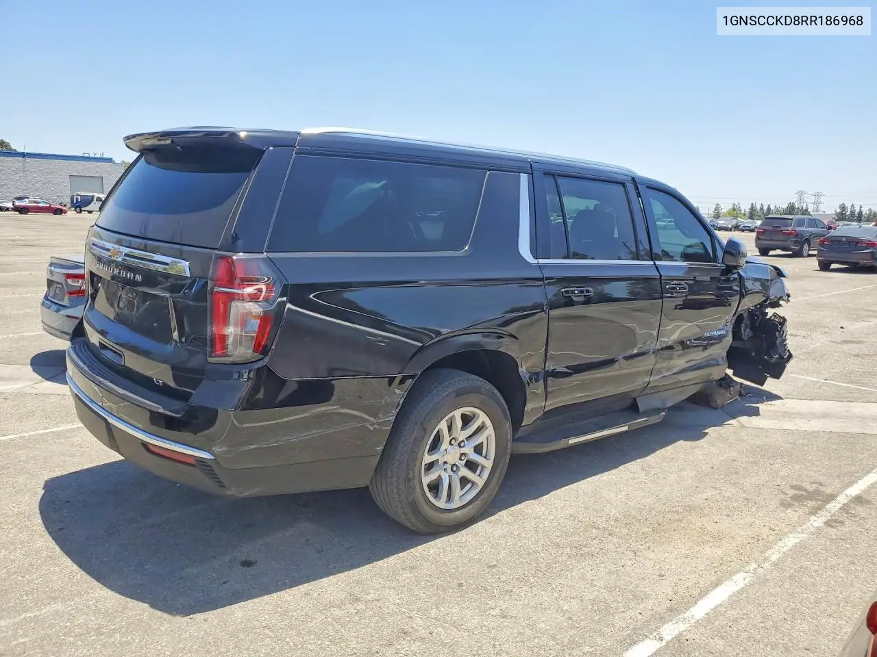 2024 Chevrolet Suburban C1500 Lt VIN: 1GNSCCKD8RR186968 Lot: 56633956