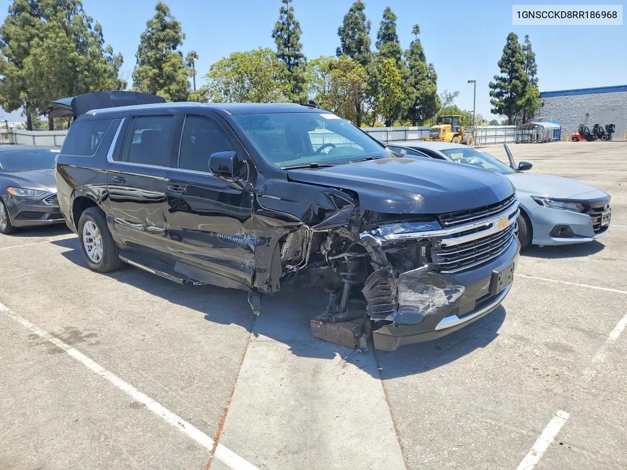 2024 Chevrolet Suburban C1500 Lt VIN: 1GNSCCKD8RR186968 Lot: 56633956