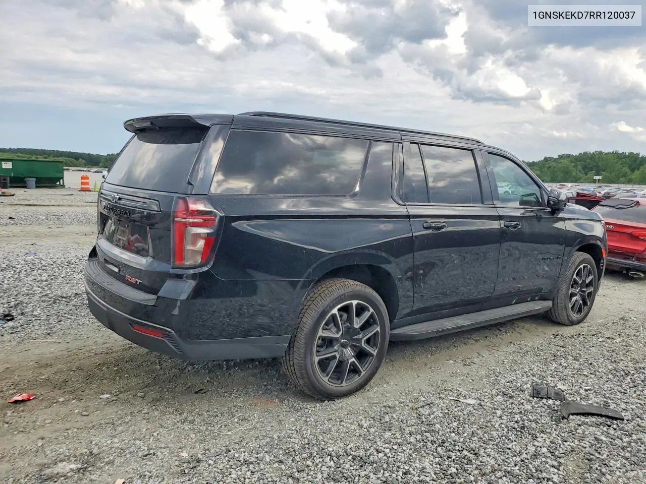 2024 Chevrolet Suburban K1500 Rst VIN: 1GNSKEKD7RR120037 Lot: 60293526