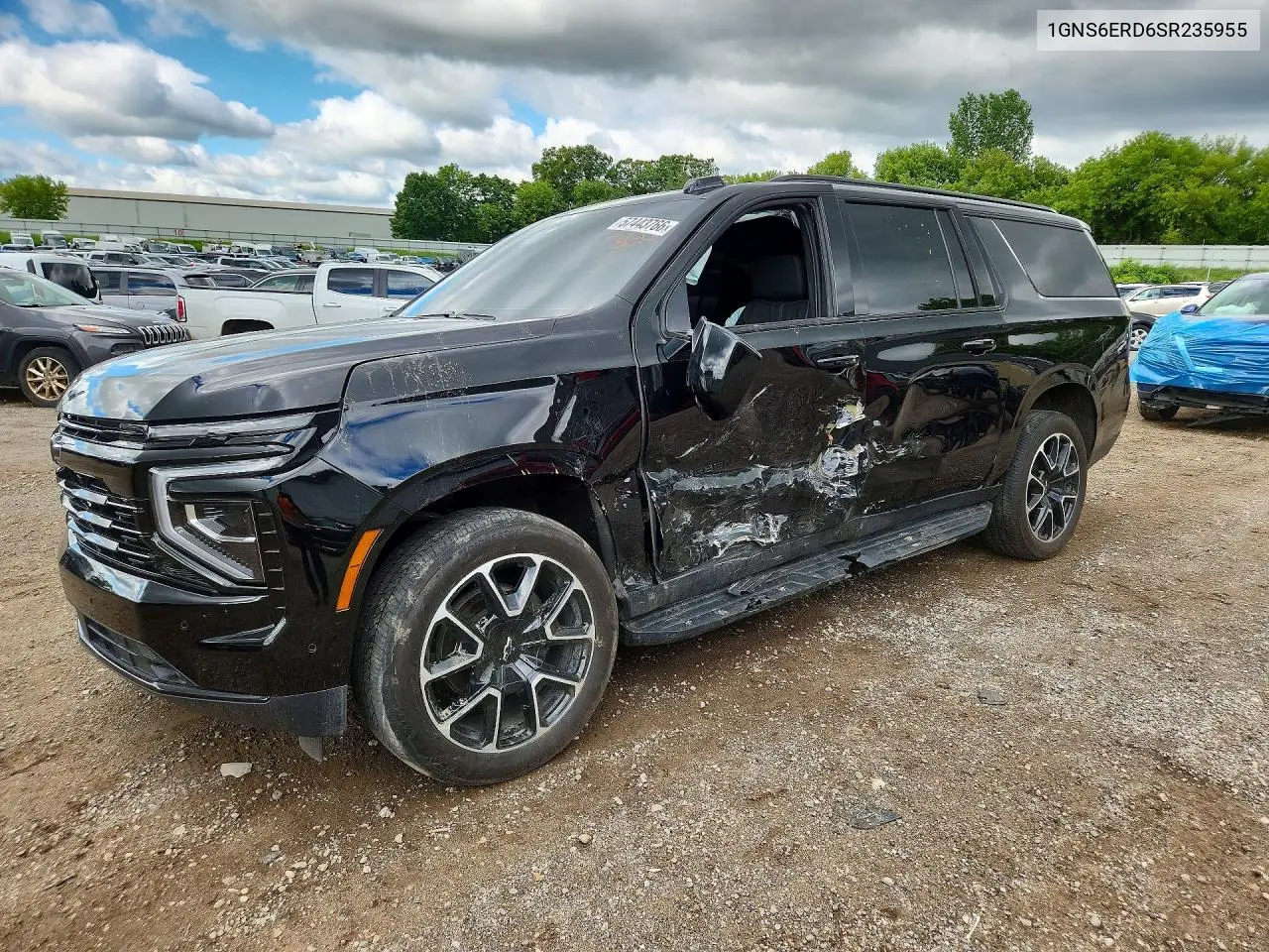 2025 Chevrolet Suburban K1500 Rst VIN: 1GNS6ERD6SR235955 Lot: 57443766