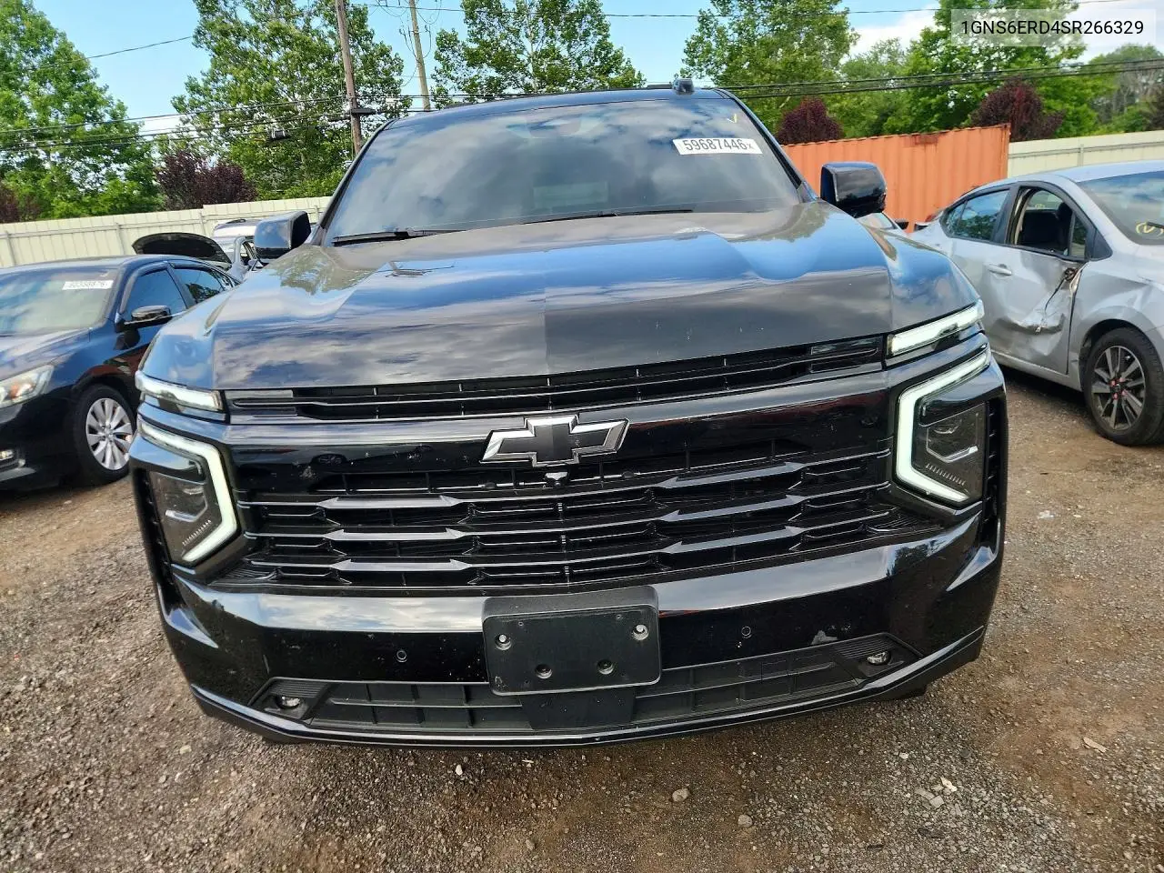 2025 Chevrolet Suburban K1500 Rst VIN: 1GNS6ERD4SR266329 Lot: 59687446
