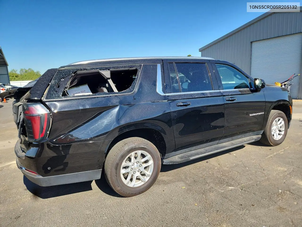 2025 Chevrolet Suburban C1500 Lt VIN: 1GNS5CRD0SR205132 Lot: 60128966