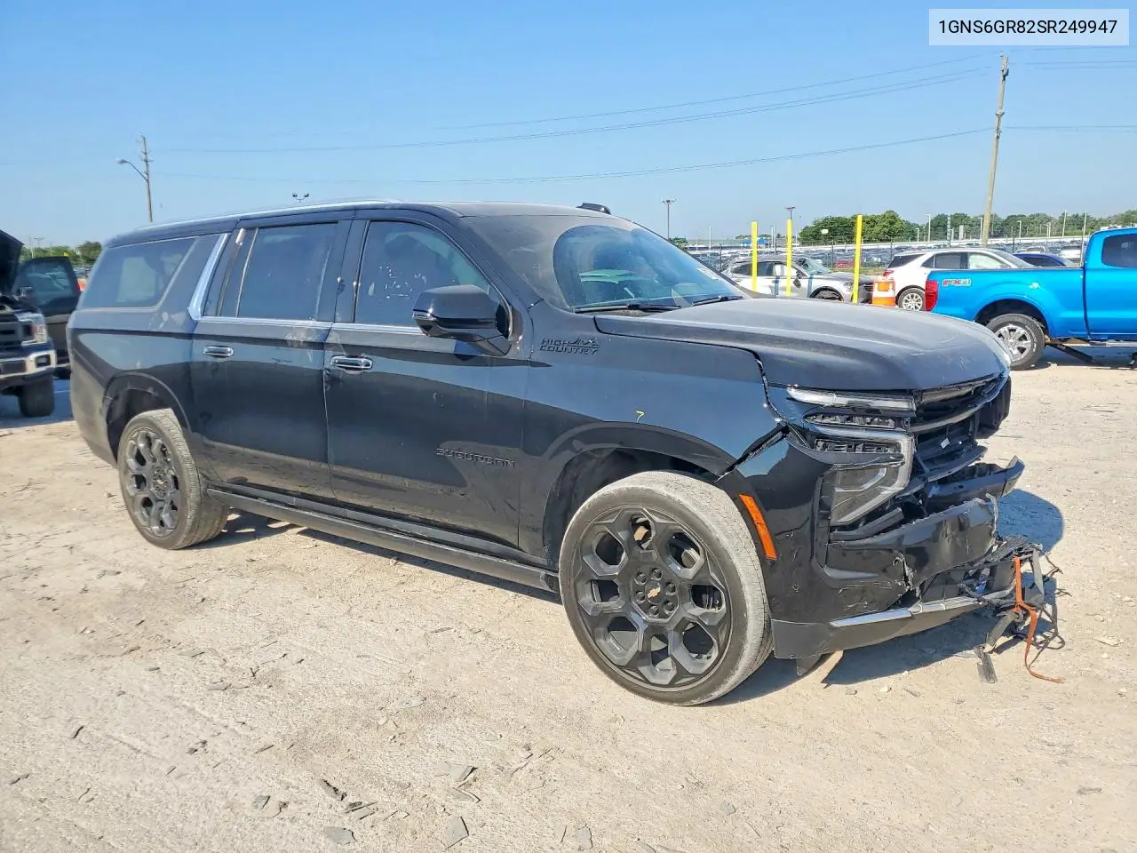 2025 Chevrolet Suburban K1500 High Country VIN: 1GNS6GR82SR249947 Lot: 60766366