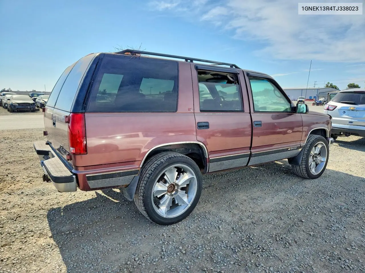 1996 Chevrolet Tahoe K1500 VIN: 1GNEK13R4TJ338023 Lot: 61156936