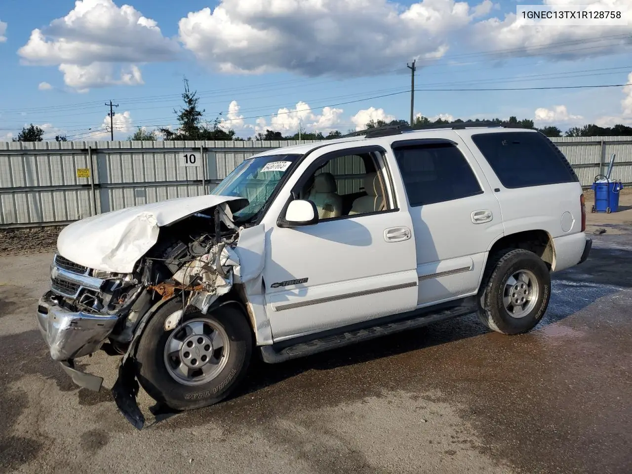 1GNEC13TX1R128758 2001 Chevrolet Tahoe C1500