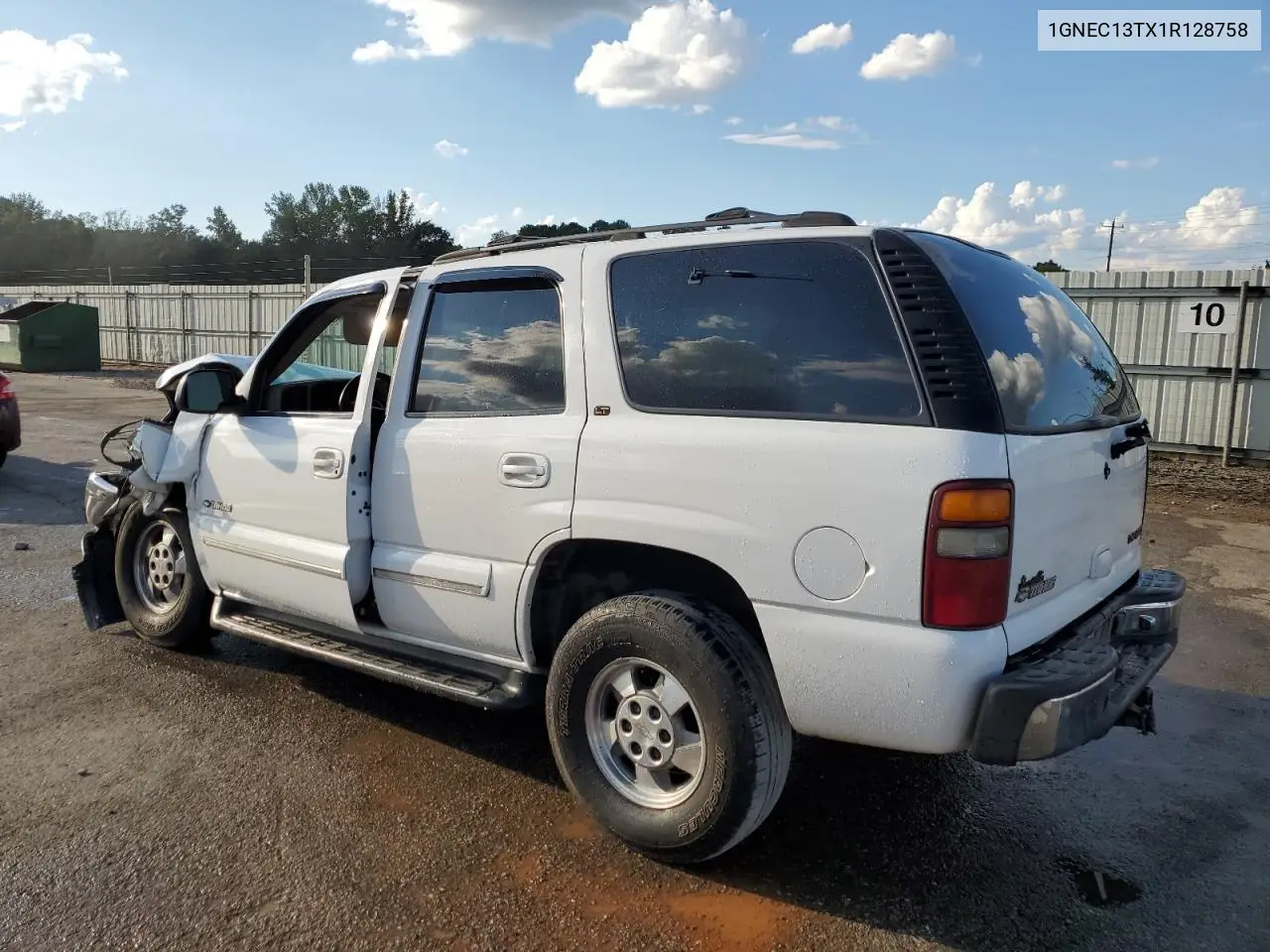 1GNEC13TX1R128758 2001 Chevrolet Tahoe C1500
