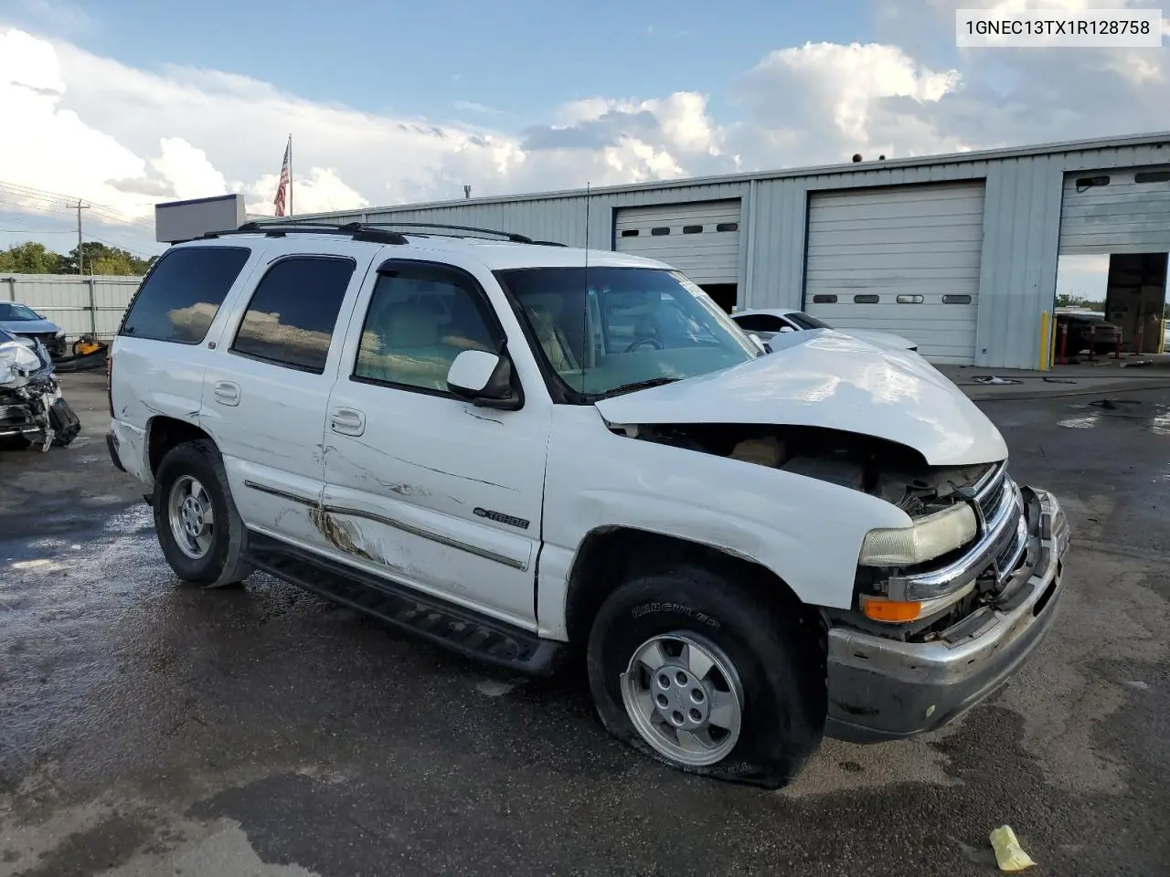 1GNEC13TX1R128758 2001 Chevrolet Tahoe C1500