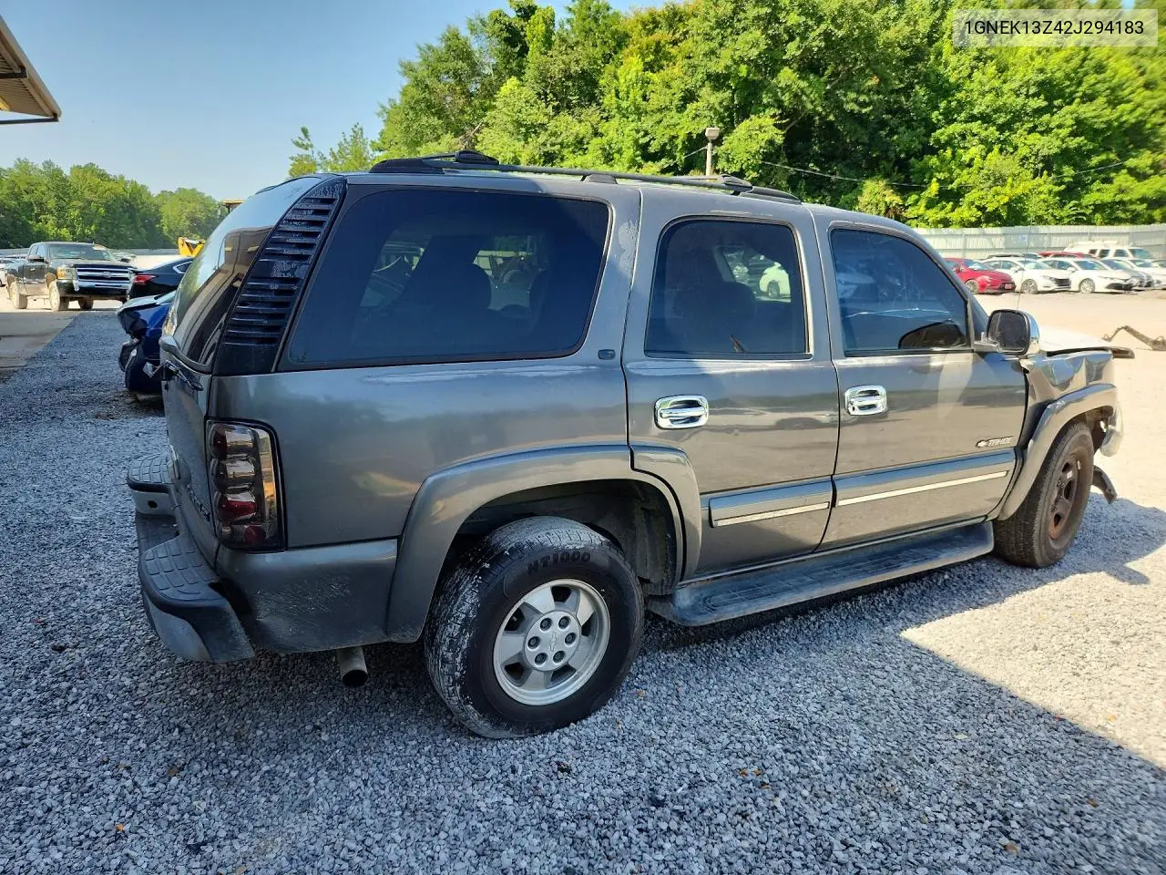 2002 Chevrolet Tahoe K1500 VIN: 1GNEK13Z42J294183 Lot: 58718986