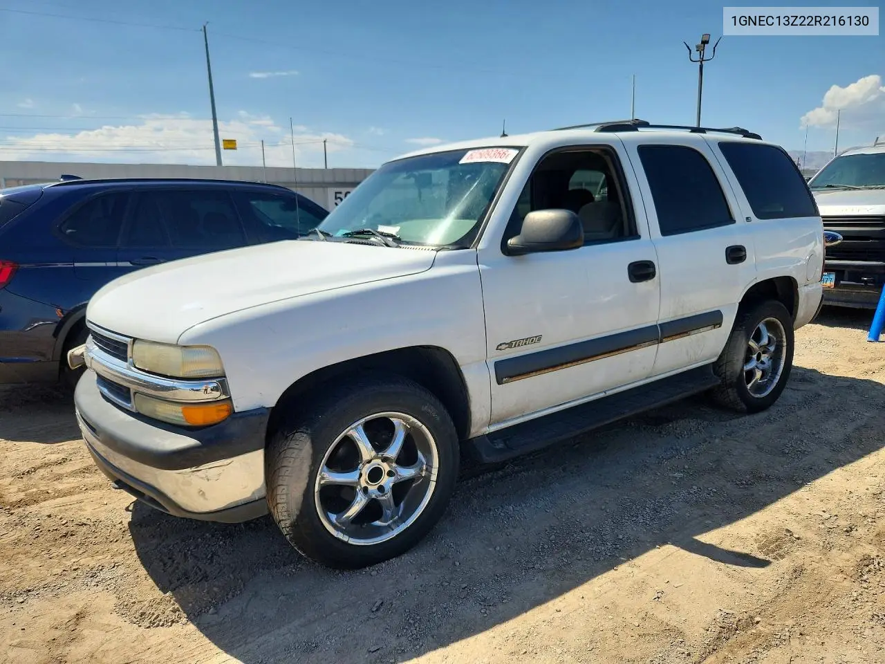 2002 Chevrolet Tahoe C1500 VIN: 1GNEC13Z22R216130 Lot: 62509366